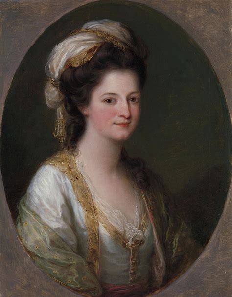 Portrait Of A Woman Traditionally Identified As Lady Hervey Painting