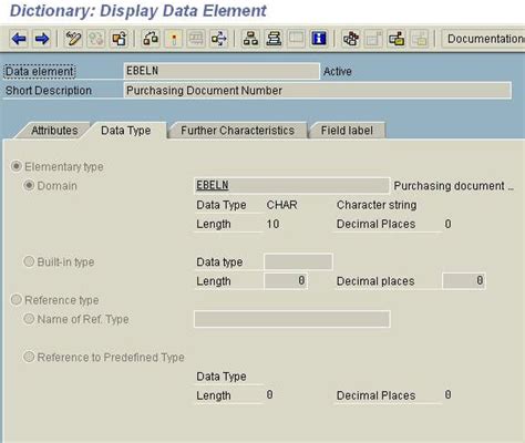 Sap Abap Data Dictionary Se