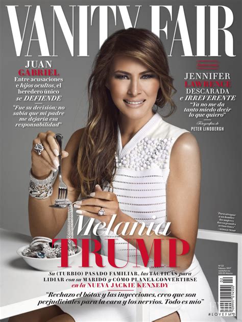 Cover of Vanity Fair Mexico with Melania Knauss, February 2017 (ID ...