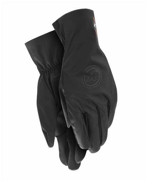 Rękawiczki wodoodporne ASSOS RSR Rain Shell black series