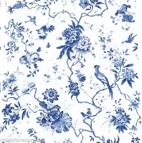 🔥 50 Blue Toile Wallpapers Wallpapersafari