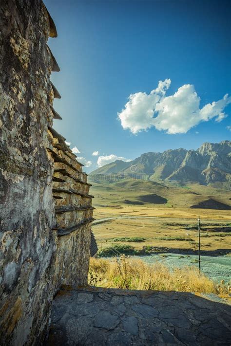 Republic Of North Ossetia Alania City Of The Dead Stock Photo Image