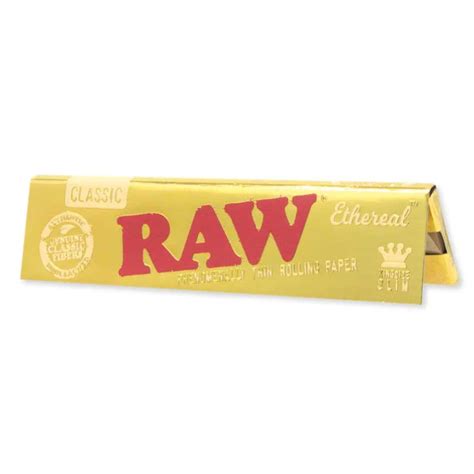 Raw® Ethereal Rolling Papers King Size Slim 32ct Display Of 50