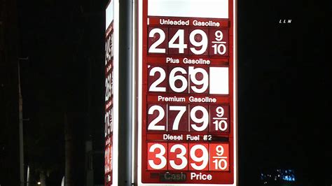 Gas Prices Drop Below 250gl Buena Park 322720 Youtube