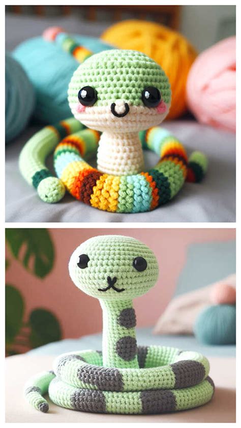 Amigurumi Snake Crochet Free Pattern Free Crochet Patterns