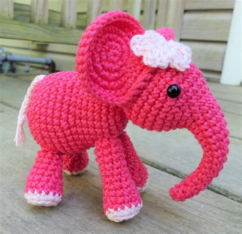 25 Free Crochet Elephant Patterns Amigurumi Pattern