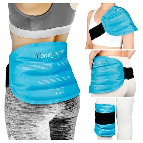 Comfytemp Large Ice Pack For Back Hip Pain And Post Surgery Reusable