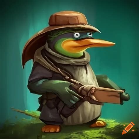 Root Rpg Platypus Army Character On Craiyon