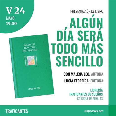 Stream Presentaci N De Libro Alg N D A Ser Todo Mucho M S Sencillo By