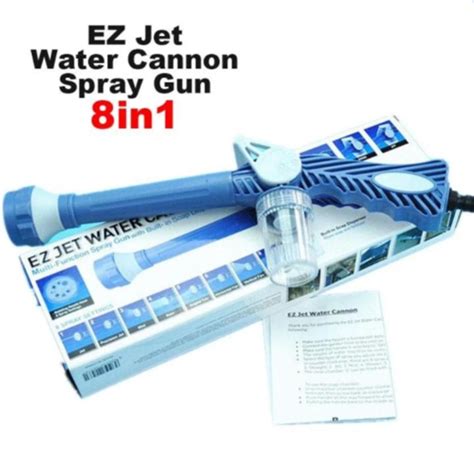 Ez Jet Water Cannon Nozzle Multi Function Spray Gun With Built In