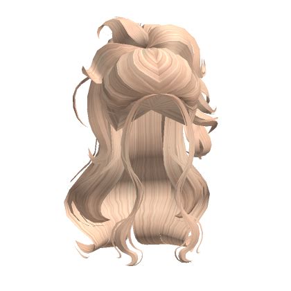 Royal Fairy Flowy Ponytail In Blonde Roblox