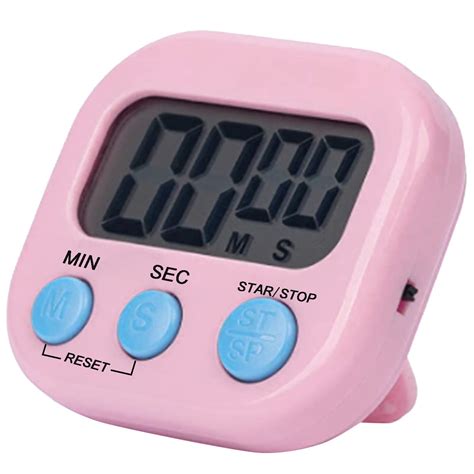 Digital Timers For Cooking Vibrating Alarm Clock Digital Kitchen Timer