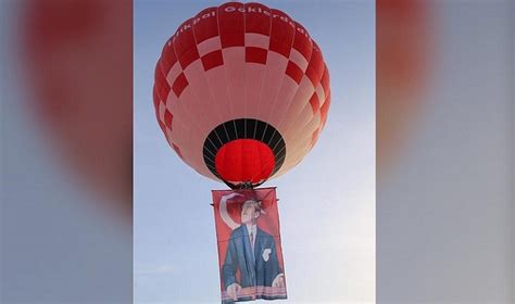 Türkiyenin yerli ve milli ilk sıcak hava balonu 19 Mayıs ı