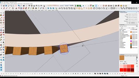 SKETCHUP COMO REPETIR UM ELEMENTO EM CURVA YouTube