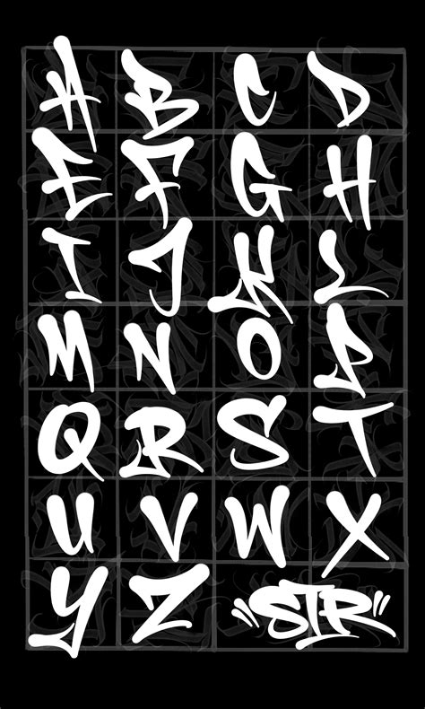 Alphabet Str 2 Graphicdesigner Illustrator Graffitiartist WA