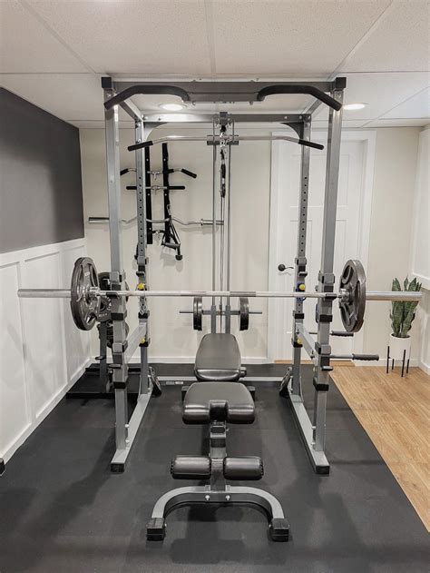 Home Gym Ideas Modern Home Gym Transformation Pretty Little Social