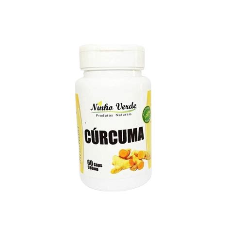 Cúrcuma 500mg 60 Cápsulas Ninho Verde Empório Aruna