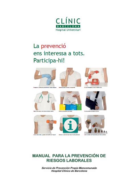 PDF MANUAL PARA LA PREVENCIÓN DE RIESGOS Aplicación de las