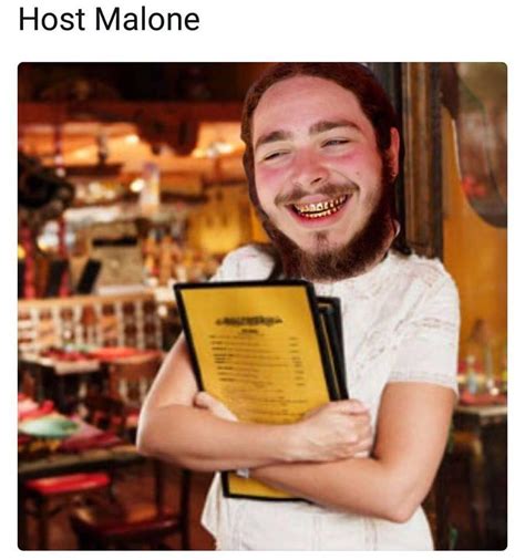 Host Malone Post Malone Know Your Meme