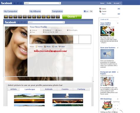 How To Create Your Own Facebook Profile Picture Frame At Stefanie