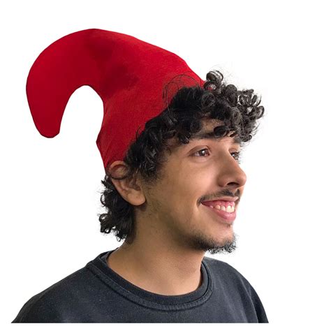 Gorro De Natal Vermelho De Duende Feltro Infantil Apollo Festas