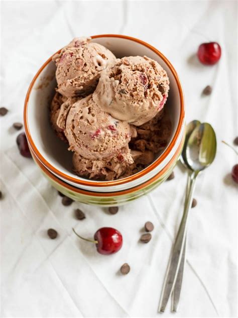 Cherry Chocolate Ice Cream The Cookie Writer Recipe Chocolate