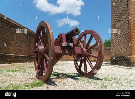 Old Cannon in Fort Stock Photo - Alamy