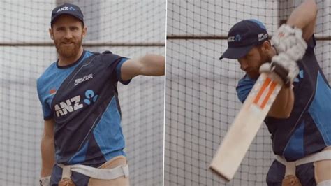 Kane Williamson Fitness Update and Started Batting Practice In Nets