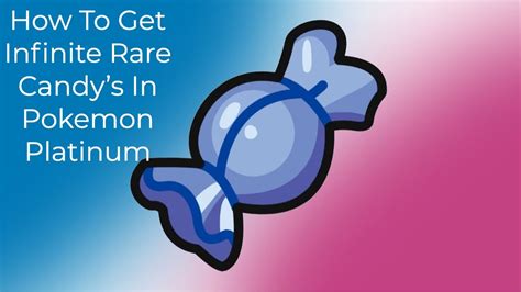 How To Get Infinite Rare Candies In Pokemon Platinum Youtube