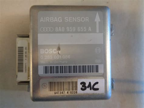 Audi A4 B5 A6 C4 A8 Airbag Sensor Modul 8A0959655A KFZ Scheuch