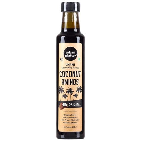 Urban Platter Coconut Aminos 250ml Umami Seasoning Sauce Soy Free