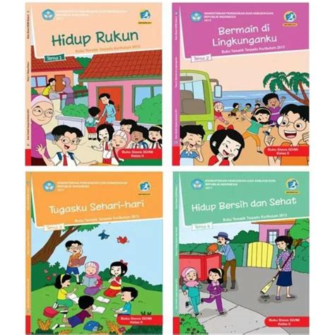 Jual Buku Tema Kelas 2 Semester 1 4buku Indonesia Shopee Indonesia