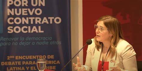 Pilar Cancela “la Cooperación Española Apuesta Por Impulsar Una Recuperación Inclusiva Y