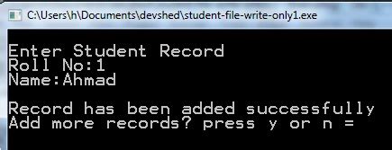 C File Program To Save Records In A Binary File Easycodebook