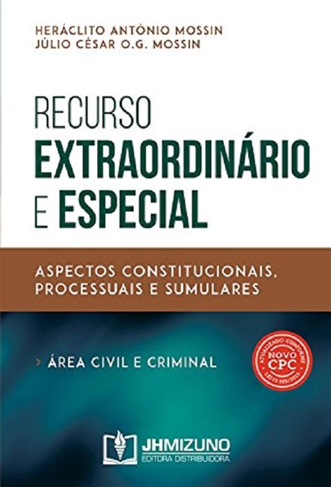 Livro Recurso Extraordin Rio E Especial Livraria Odontomedi