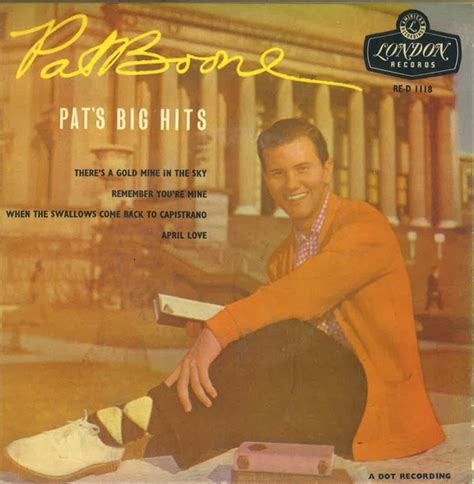 Pat Boone Pat S Big Hits Vinyl Records Lp Cd On Cdandlp