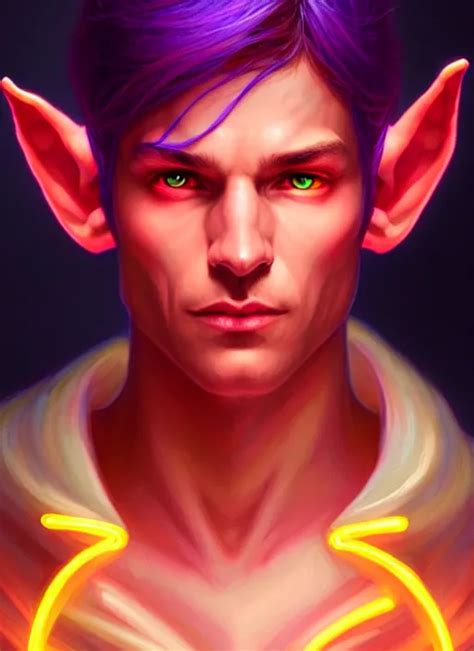 Meditative Male Elf Rogue Dnd Fantasy Character Stable Diffusion