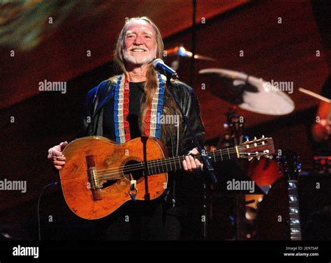 Willie Nelson performing during "Willie Nelson & Friends Live and ...