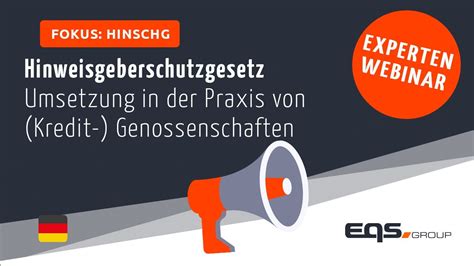 Hinweisgeberschutzgesetz Umsetzung In Der Praxis Von Kredit