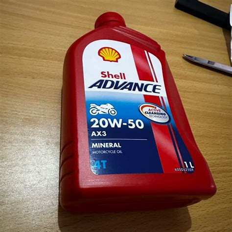 Jual Oli Shell Advance Ax W T L Ori Shopee Indonesia