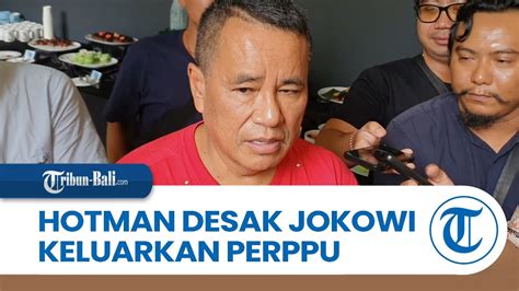 Polemik Pajak Hiburan Naik Persen Hotman Paris Desak Presiden