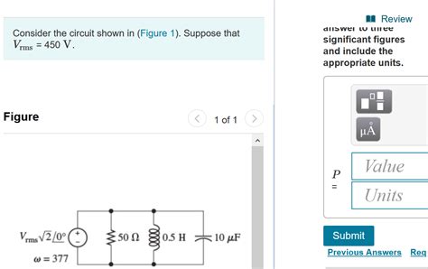 Solved Consider The Circuit Shown In Figure 1 Suppose