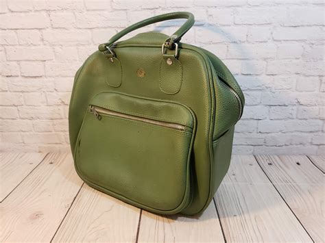 Vintage Green Bag Etsy