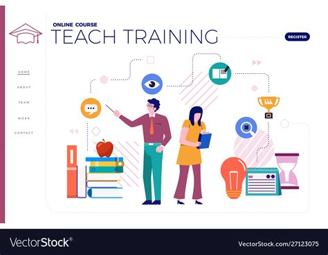 Online Course Royalty Free Vector Image Vectorstock