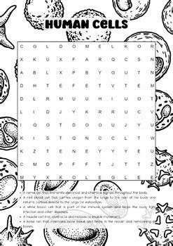 Cells Word Search Puzzle And Maze Ngss Aligned Pdf Easel Scorm