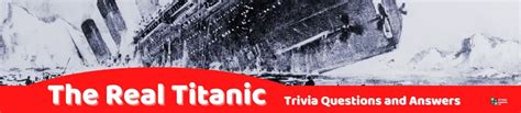 45 Titanic Trivia Questions (and Answers) | Group Games 101