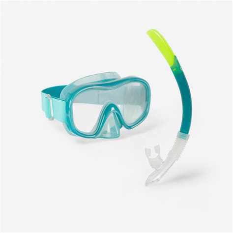 Kit De Snorkeling Masque Tuba Snk Adulte Coral P Le Subea Decathlon