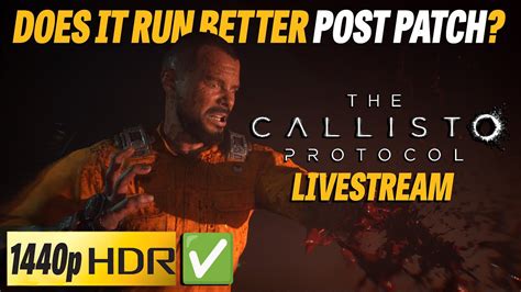 Callisto Protocol Hdr Day Patch Rtx X Part Youtube