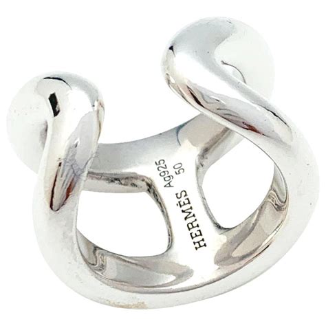 Bague Herm S Osmose Argent Ref Joli Closet