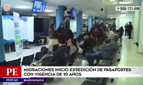 Inició Expedición De Pasaportes Con 10 Años De Vigencia